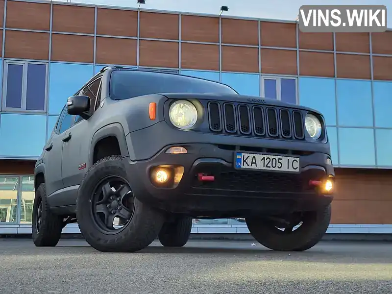 ZACCJBCBXHPE44463 Jeep Renegade 2016 Внедорожник / Кроссовер 2.36 л. Фото 1