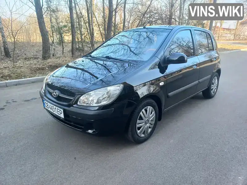 KMHBT51DBBU046708 Hyundai Getz 2011 Хетчбек 1.4 л. Фото 2