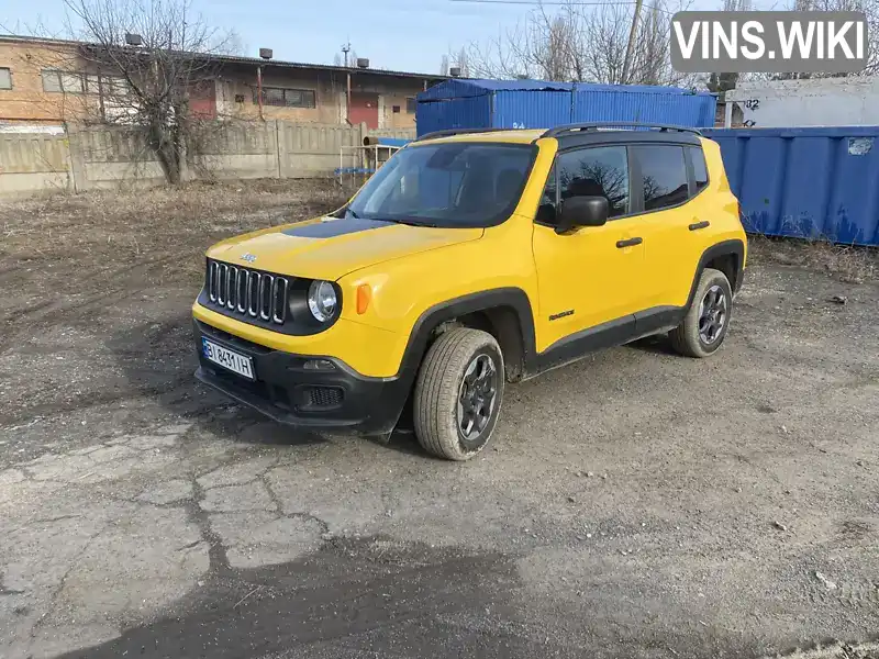 Позашляховик / Кросовер Jeep Renegade 2018 2.4 л. Автомат обл. Полтавська, Полтава - Фото 1/21