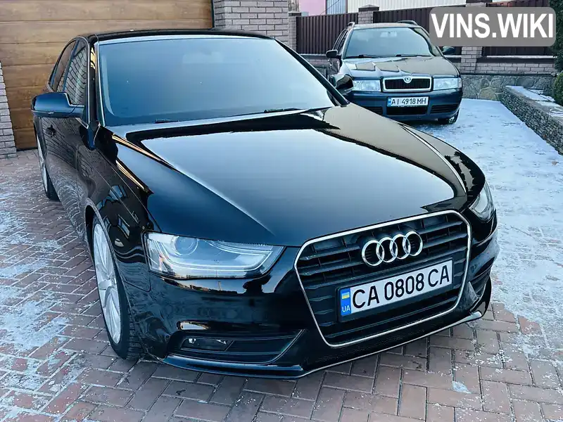 Седан Audi A4 2013 2 л. Автомат обл. Черкаська, Умань - Фото 1/21