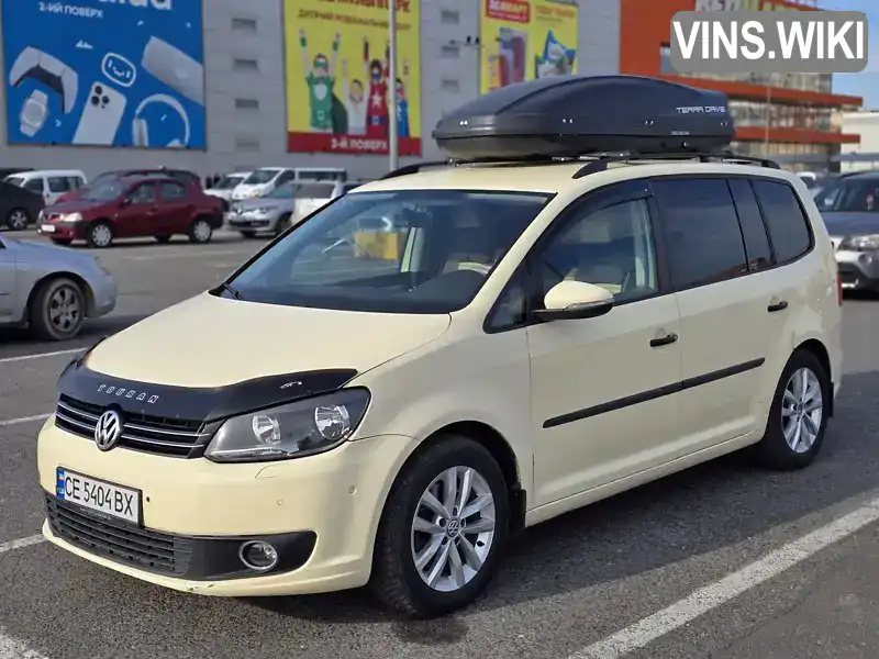 Мінівен Volkswagen Touran 2013 1.97 л. Автомат обл. Чернівецька, Чернівці - Фото 1/21