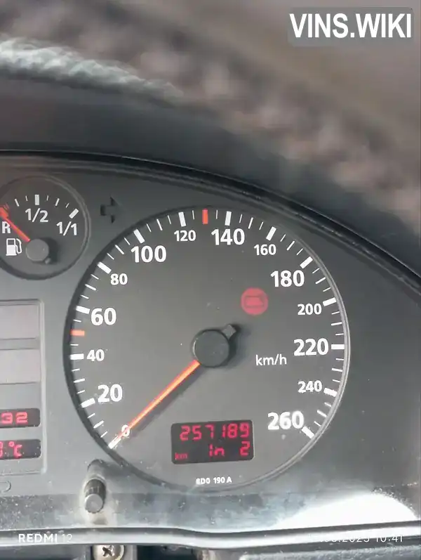 WAUZZZ8DZTA222634 Audi A4 1996 Універсал 2.6 л. Фото 9