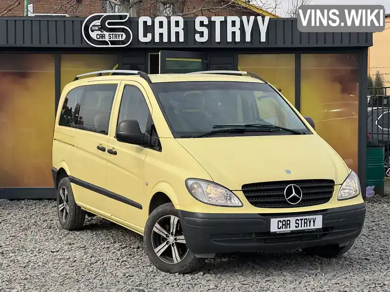 Мінівен Mercedes-Benz Vito 2008 2.15 л. Ручна / Механіка обл. Львівська, Стрий - Фото 1/21