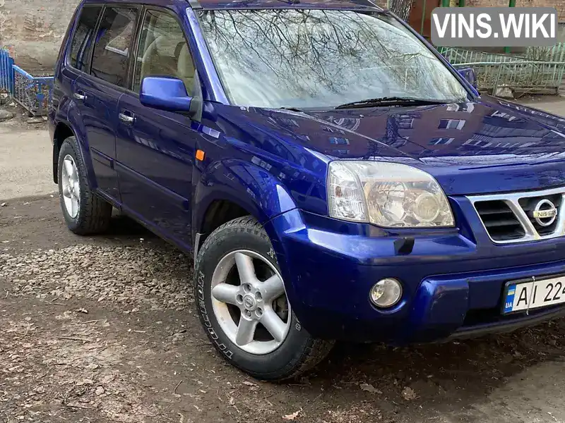 Позашляховик / Кросовер Nissan X-Trail 2002 2 л. Автомат обл. Київська, Бровари - Фото 1/12