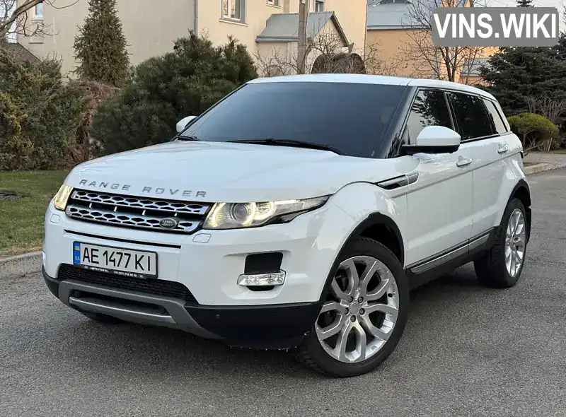 SALVA2BD9EH868997 Land Rover Range Rover Evoque 2013 Позашляховик / Кросовер 2.2 л. Фото 1