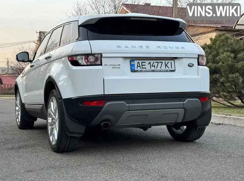 SALVA2BD9EH868997 Land Rover Range Rover Evoque 2013 Позашляховик / Кросовер 2.2 л. Фото 5