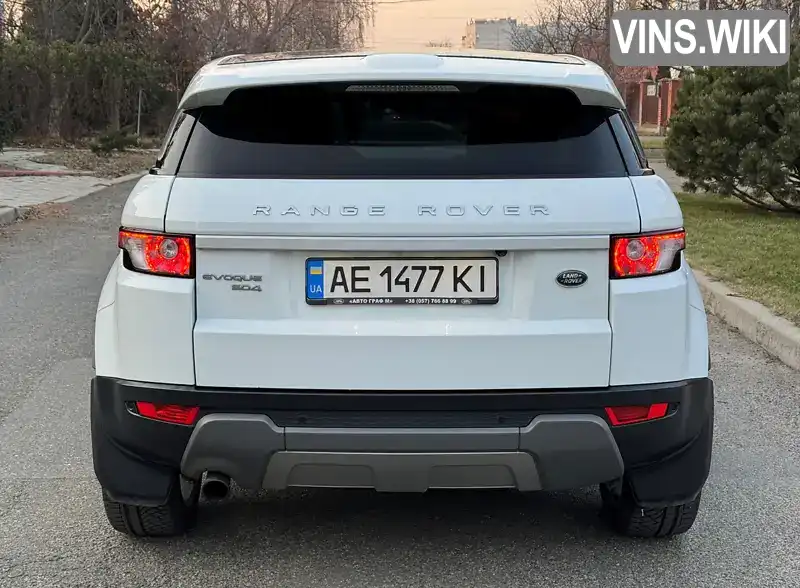 SALVA2BD9EH868997 Land Rover Range Rover Evoque 2013 Позашляховик / Кросовер 2.2 л. Фото 6