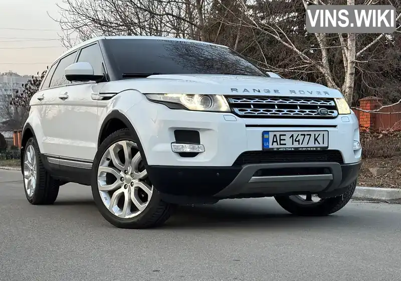 SALVA2BD9EH868997 Land Rover Range Rover Evoque 2013 Позашляховик / Кросовер 2.2 л. Фото 9