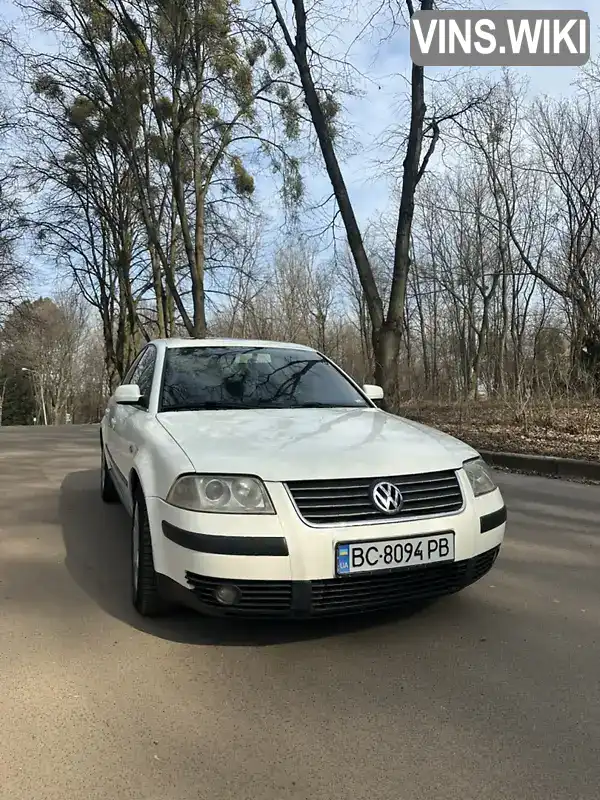 Седан Volkswagen Passat 2001 1.9 л. Автомат обл. Львовская, Львов - Фото 1/21