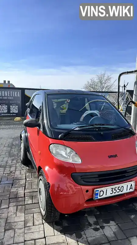 Купе Smart Fortwo 2001 0.6 л. Автомат обл. Хмельницкая, Хмельницкий - Фото 1/9