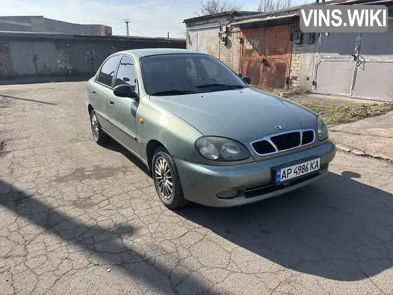 Седан Daewoo Lanos 2005 1.6 л. Ручная / Механика обл. Запорожская, Запорожье - Фото 1/16