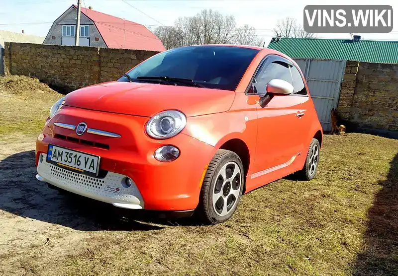 Хэтчбек Fiat 500e 2014 null_content л. обл. Житомирская, Житомир - Фото 1/7