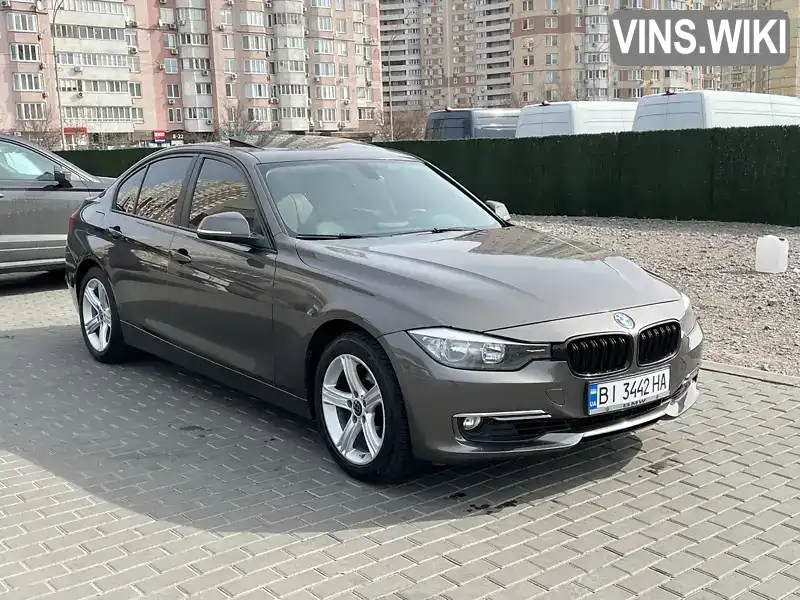 Седан BMW 3 Series 2012 2 л. обл. Київська, Київ - Фото 1/21