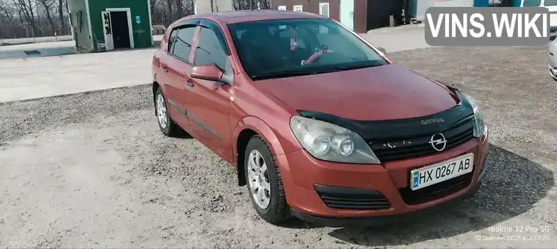 W0L0AHL4865166838 Opel Astra 2006 Хетчбек 1.39 л. Фото 1