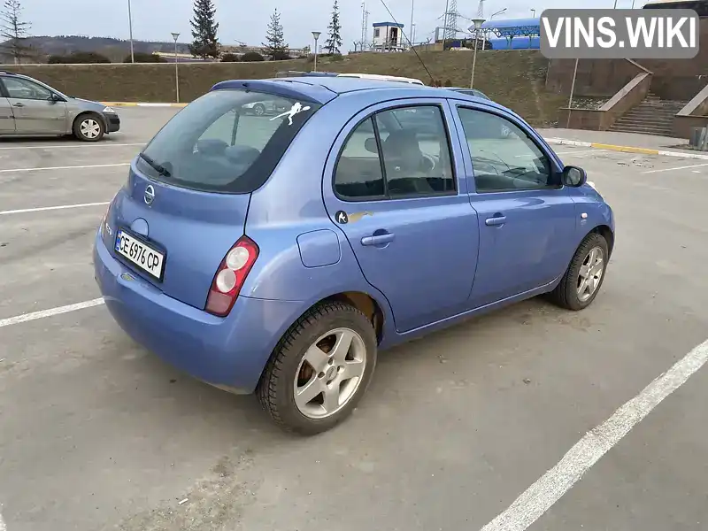 SJNFBAK12U1077922 Nissan Micra 2003 Хэтчбек 1.2 л. Фото 2