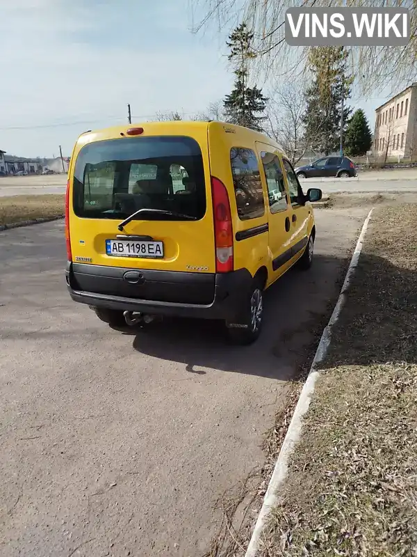 VF1FC09AF28987848 Renault Kangoo 2003 Мінівен 1.5 л. Фото 2