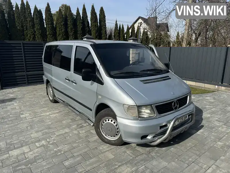 Мінівен Mercedes-Benz Vito 2003 2.15 л. Автомат обл. Волинська, Луцьк - Фото 1/21