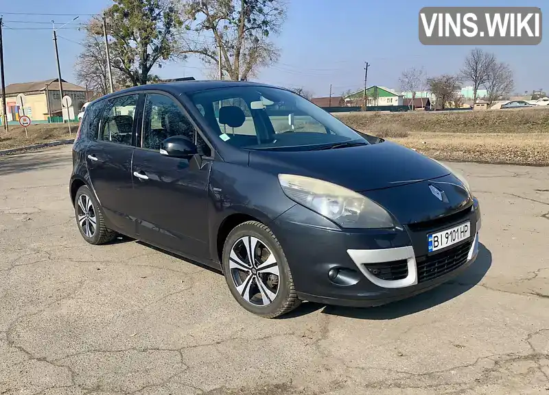 Мінівен Renault Scenic 2010 1.5 л. Ручна / Механіка обл. Полтавська, Гадяч - Фото 1/21