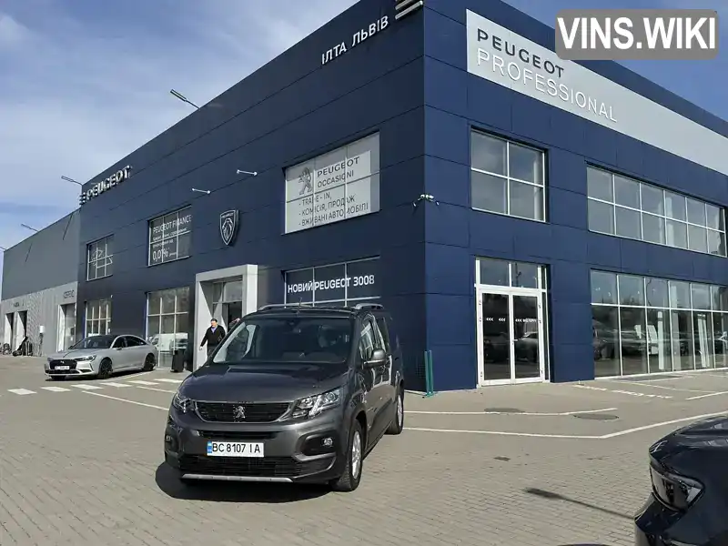 VR3ECYHZRKJ720914 Peugeot Rifter 2019 Мінівен 1.5 л. Фото 1