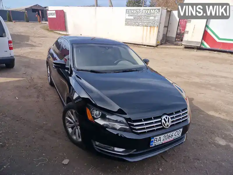 Седан Volkswagen Passat 2012 2.5 л. Автомат обл. Кіровоградська, Бобринець - Фото 1/8