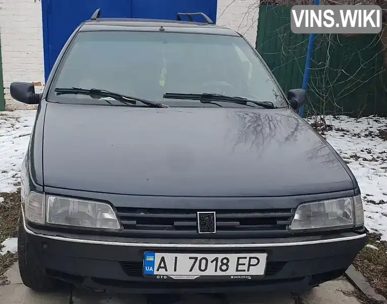 VF315ED2208611707 Peugeot 405 1989 Універсал 1.9 л. Фото 6