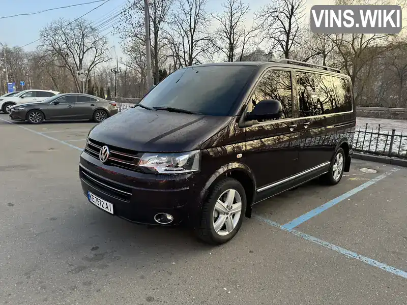 Мінівен Volkswagen Multivan 2014 1.98 л. Автомат обл. Дніпропетровська, Дніпро (Дніпропетровськ) - Фото 1/21