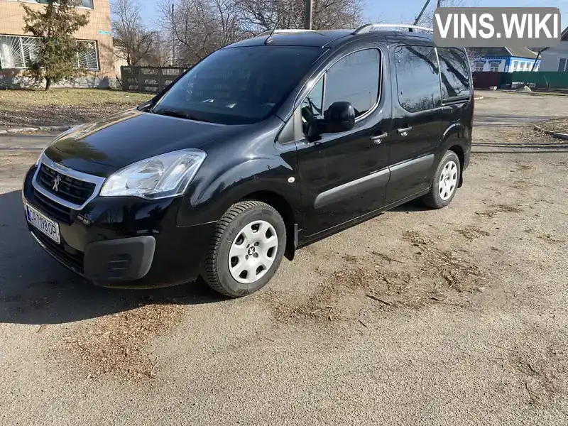 VF37JBHZMGJ566103 Peugeot Partner 2016 Мінівен 1.6 л. Фото 1