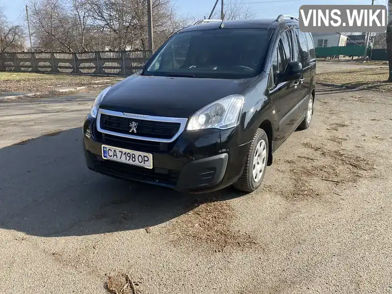 VF37JBHZMGJ566103 Peugeot Partner 2016 Мінівен 1.6 л. Фото 2