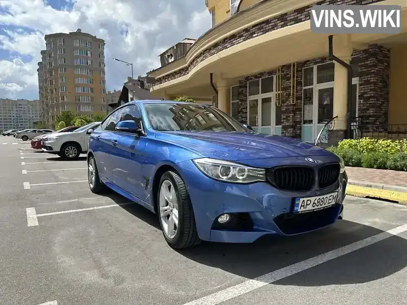 WBA8Z5C52FGS36238 BMW 3 Series GT 2014 Лифтбек 2 л. Фото 1