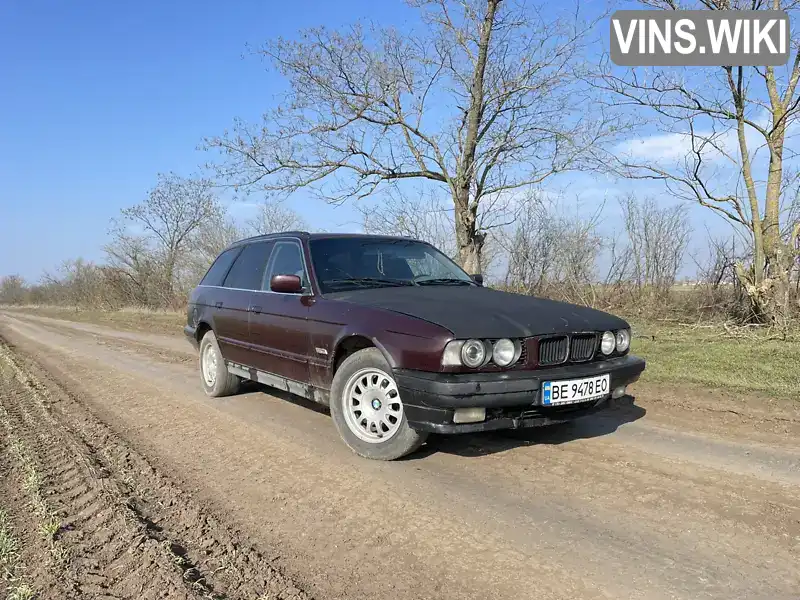 WBAHG51050GJ92885 BMW 5 Series 1994 Универсал 2 л. Фото 9