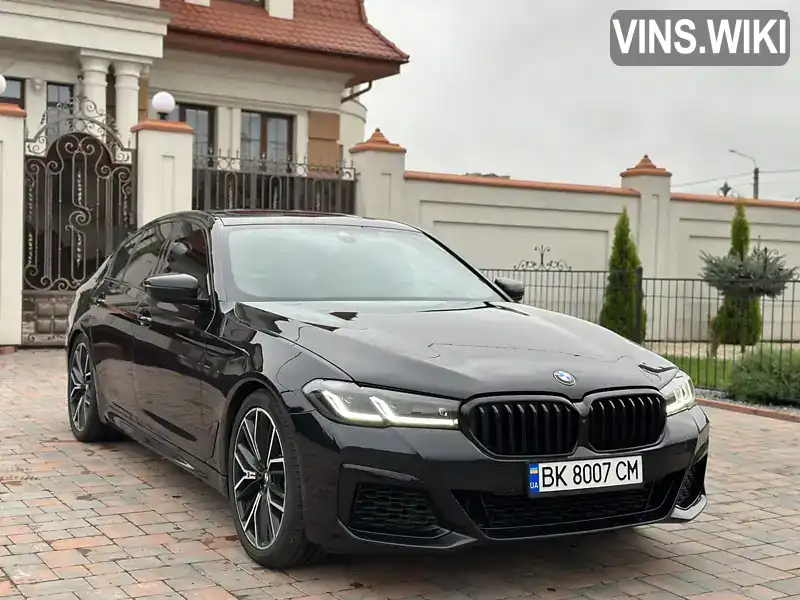 Седан BMW 5 Series 2020 3 л. Автомат обл. Ровенская, Ровно - Фото 1/21