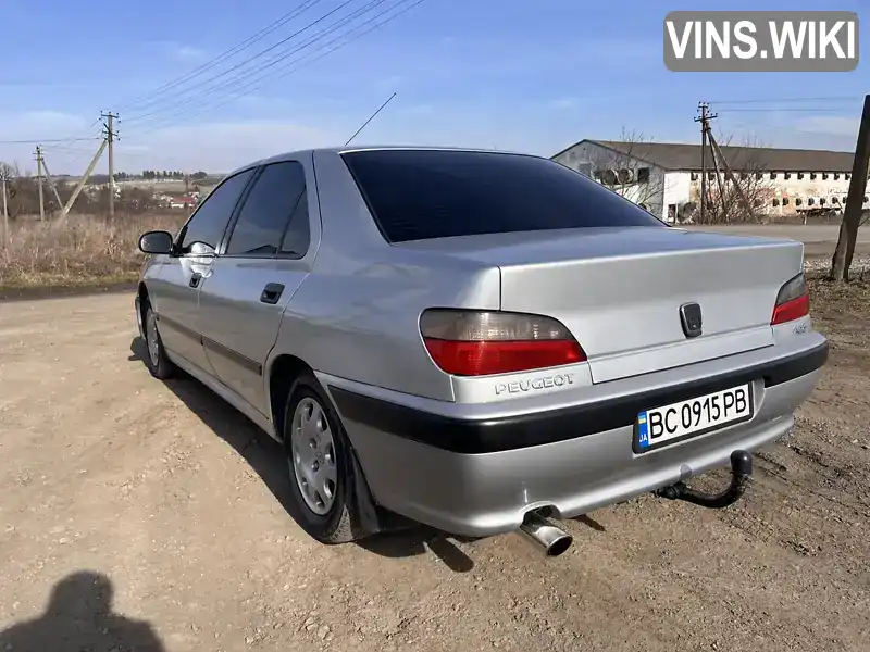 VF38BLFYE80694621 Peugeot 406 1999 Седан 1.76 л. Фото 4