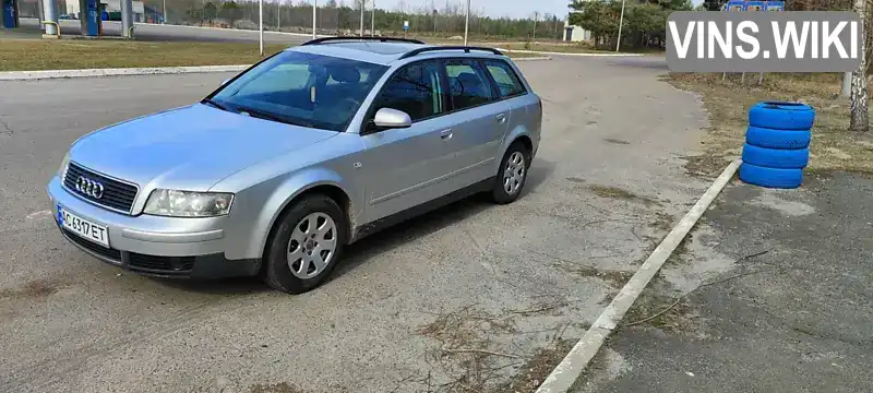 WAUZZZ8E52A208256 Audi A4 2002 Универсал  Фото 6