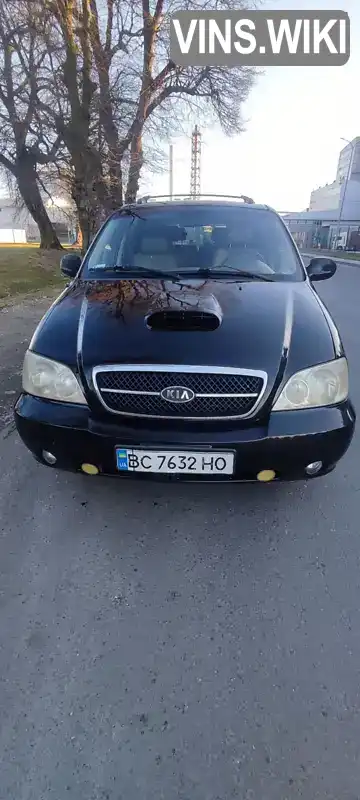 Мінівен Kia Carnival 2005 2.9 л. Ручна / Механіка обл. Львівська, Оброшине - Фото 1/21