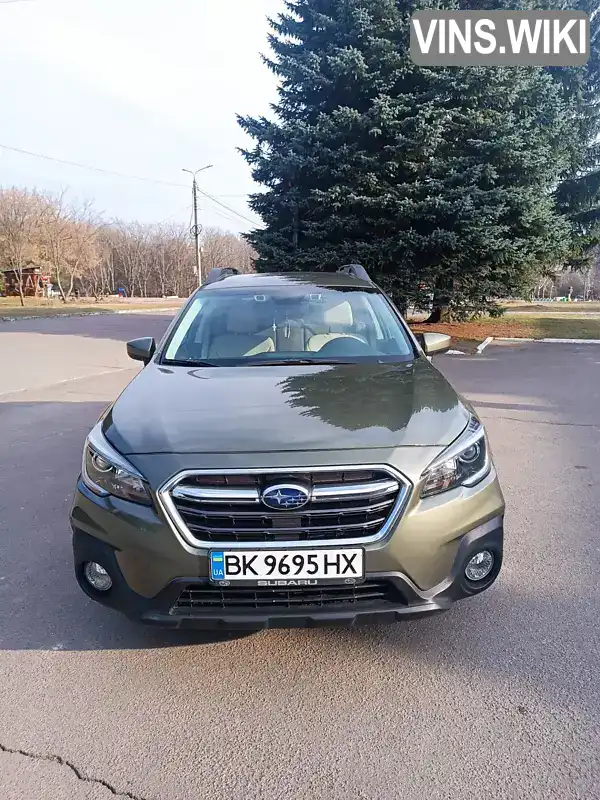 4S4BSAFCXK3368516 Subaru Outback 2019 Универсал 2.5 л. Фото 1