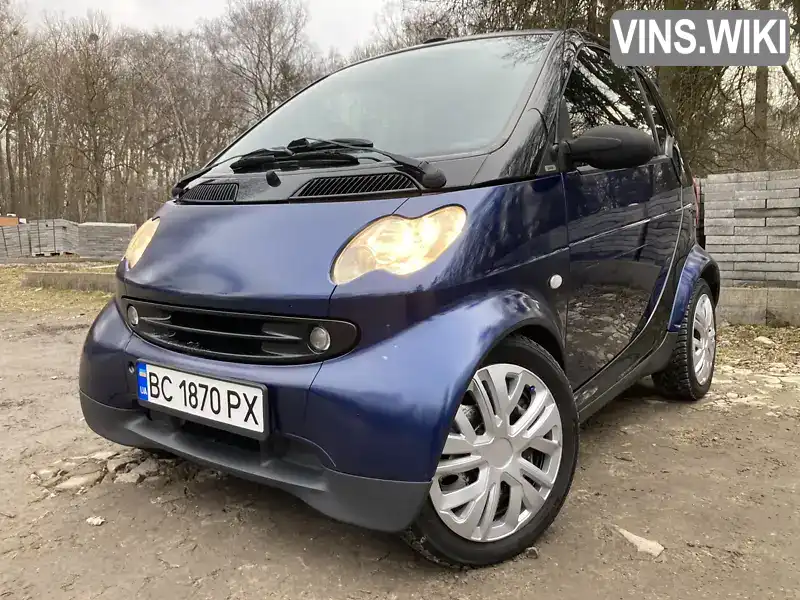 Кабриолет Smart Fortwo 2002 0.6 л. Автомат обл. Львовская, Львов - Фото 1/20