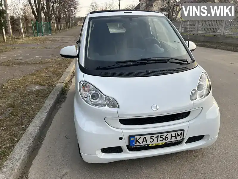 Кабріолет Smart Fortwo 2012 1 л. Робот обл. Львівська, Трускавець - Фото 1/19