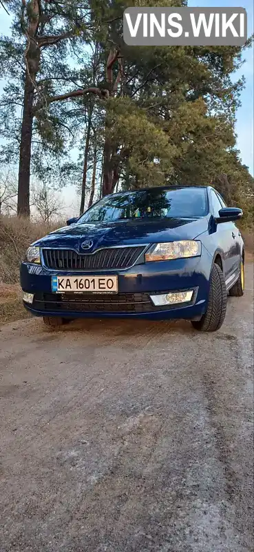 Ліфтбек Skoda Rapid 2016 1.2 л. Ручна / Механіка обл. Київська, Київ - Фото 1/11