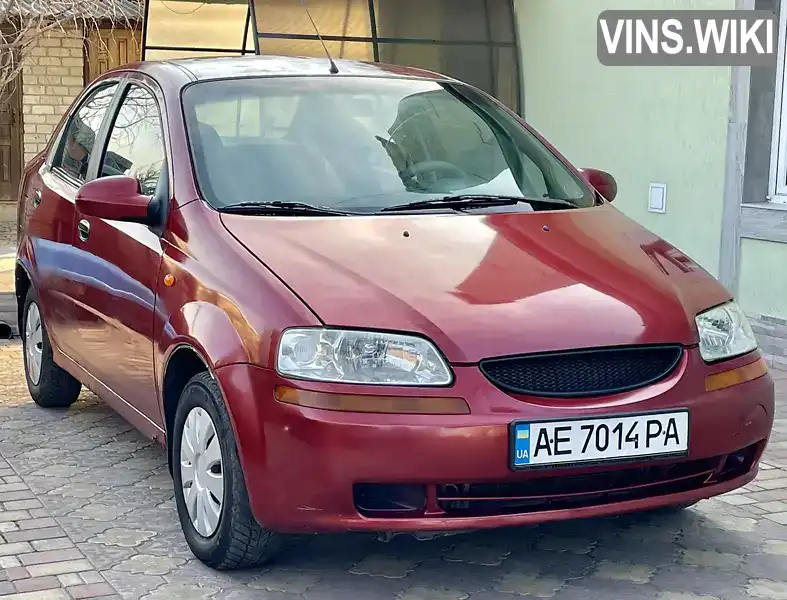 Седан Chevrolet Aveo 2005 1.5 л. Ручна / Механіка обл. Полтавська, Кременчук - Фото 1/21