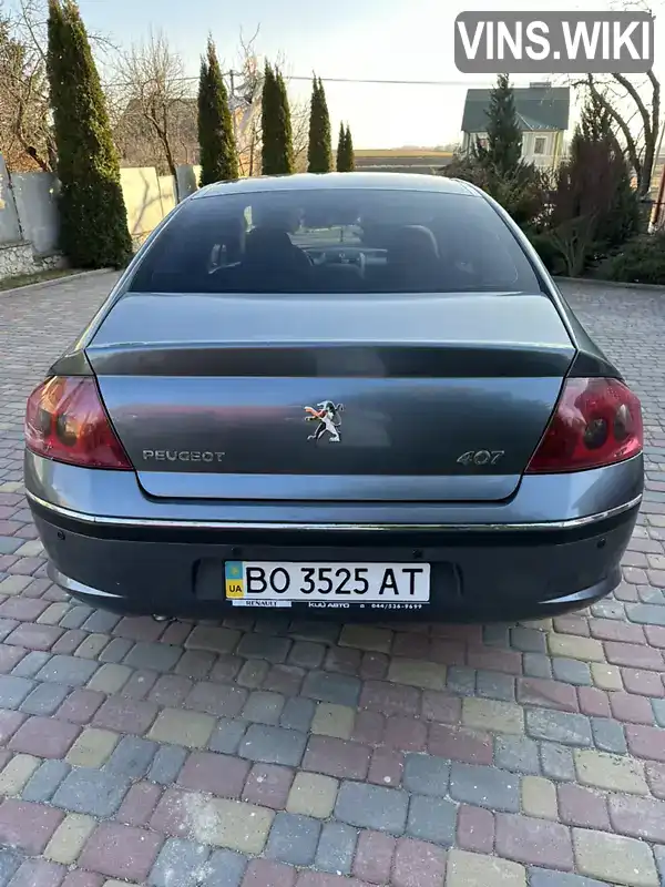 VF36DRFNB21368073 Peugeot 407 2005 Седан 2 л. Фото 6