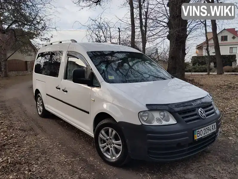 Минивэн Volkswagen Caddy 2009 1.9 л. Ручная / Механика обл. Тернопольская, Тернополь - Фото 1/21