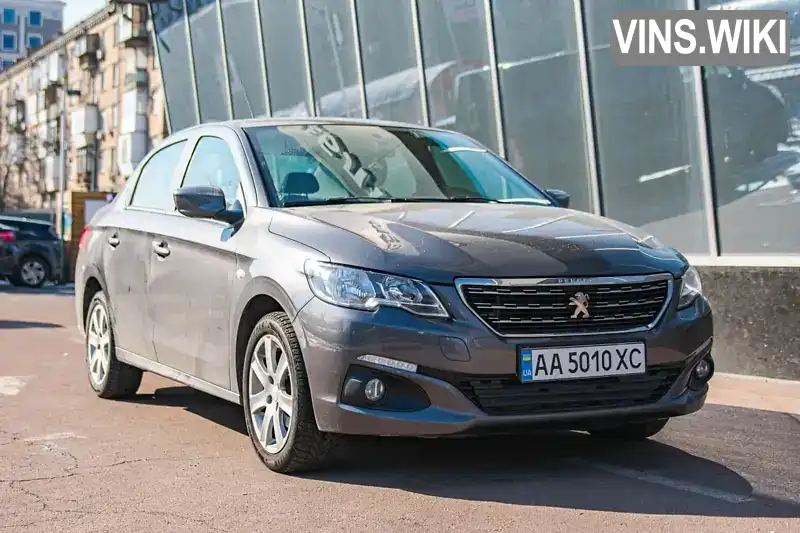 VF3DDNFPTKJ734753 Peugeot 301 2019 Седан 1.6 л. Фото 1