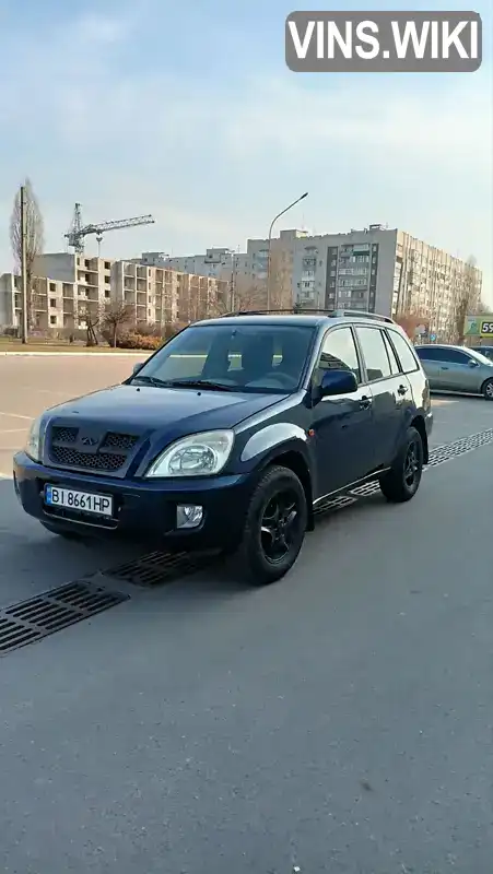 Позашляховик / Кросовер Chery Tiggo 2008 2 л. Ручна / Механіка обл. Полтавська, Кременчук - Фото 1/11