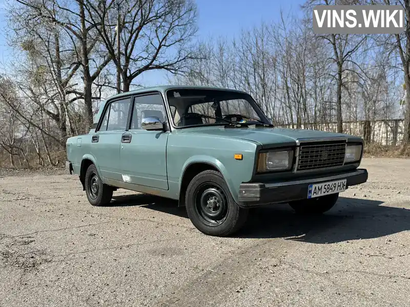 Седан ВАЗ / Lada 2107 2004 1.45 л. Ручная / Механика обл. Житомирская, Житомир - Фото 1/16