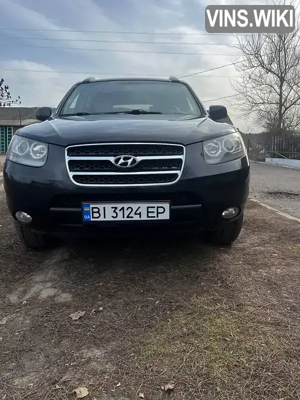 Позашляховик / Кросовер Hyundai Santa FE 2007 2.2 л. Ручна / Механіка обл. Полтавська, Лохвиця - Фото 1/16