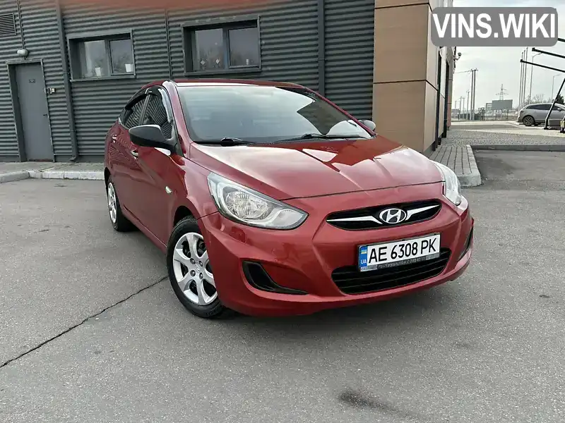 Z94CT41CBDR266023 Hyundai Accent 2013 Седан 1.4 л. Фото 2