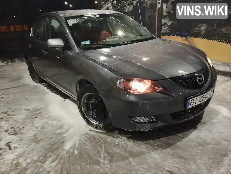 Седан Mazda 3 2005 null_content л. обл. Полтавська, Кременчук - Фото 1/3