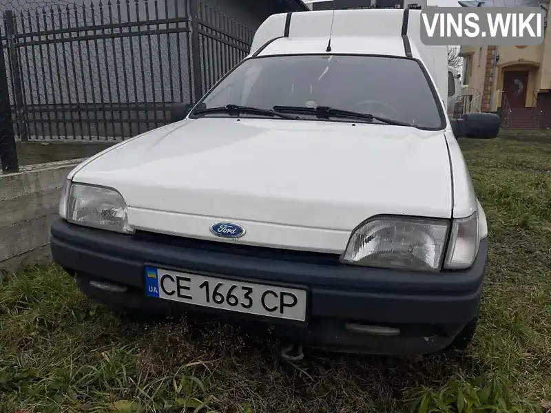 Мінівен Ford Courier 1993 1.3 л. Ручна / Механіка обл. Чернівецька, Чернівці - Фото 1/12