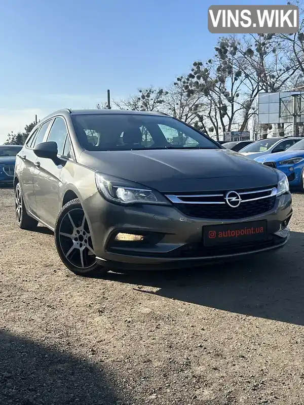 W0VBD8EG7J8016108 Opel Astra 2017 Універсал 1.6 л. Фото 2