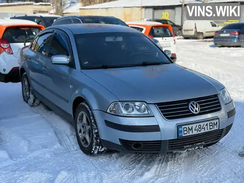 Седан Volkswagen Passat 2002 1.9 л. Ручная / Механика обл. Сумская, Ромны - Фото 1/9